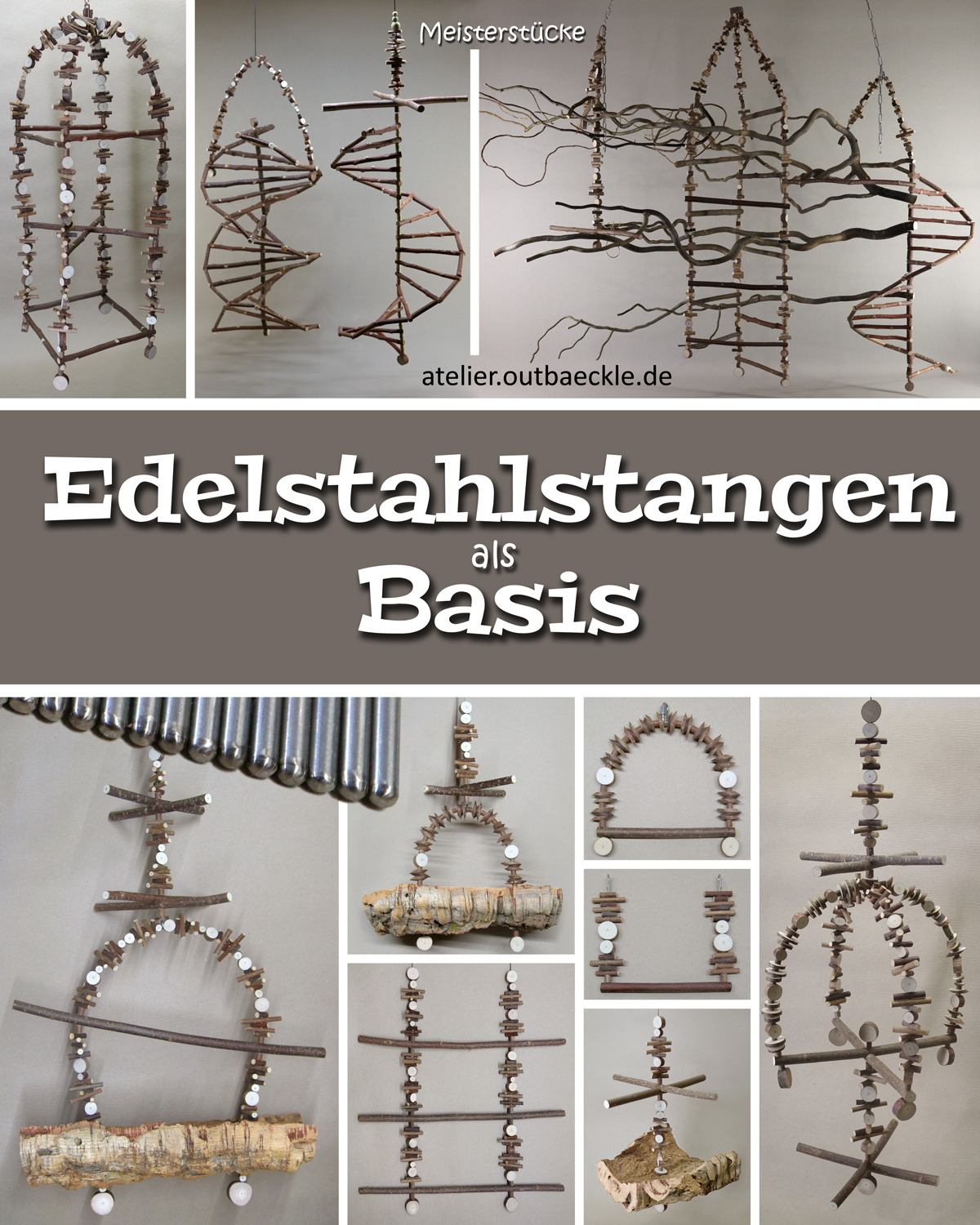Edelstahlstangen